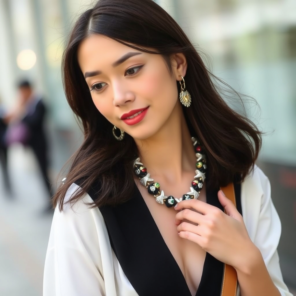 Les accessoires qui font la différence — Mode femme asiatique tendance